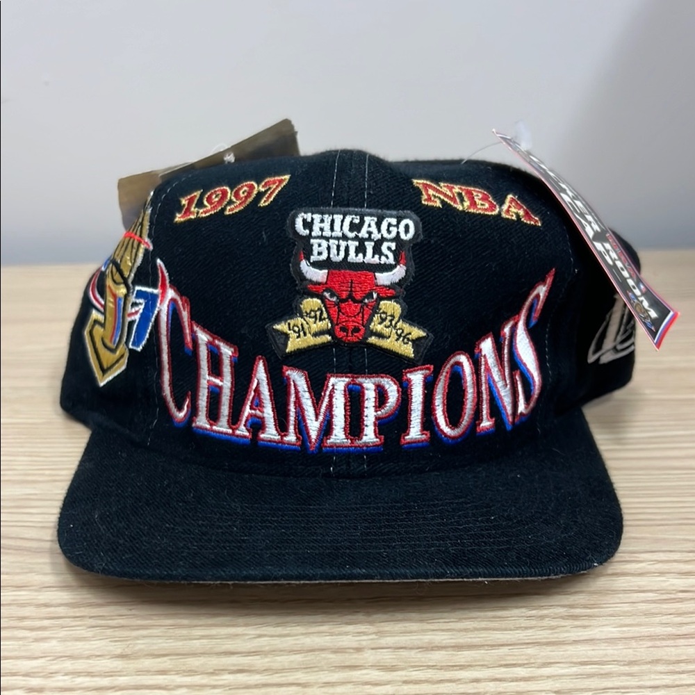 Original 1997 NBA Champions Chicago Bulls Hat New With Tags